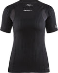 Craft active extreme x rn ss w dames thermoshirt - zwart