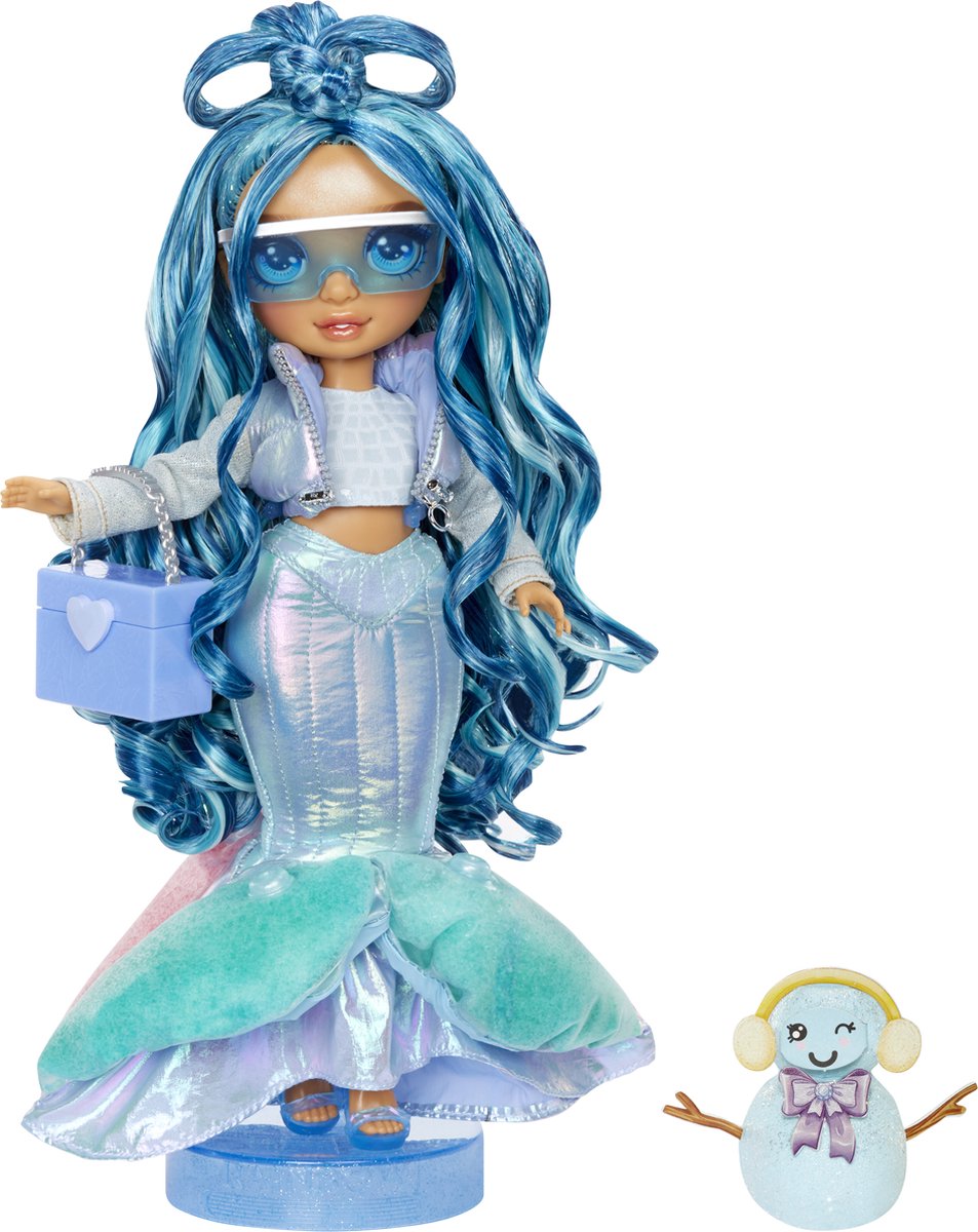 Mga entertainment rainbow high winter wonderland pop - skyler blauw