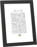 Deknudt frames fotolijst - zwart - s44cf2 - voor foto: 13x18 cm