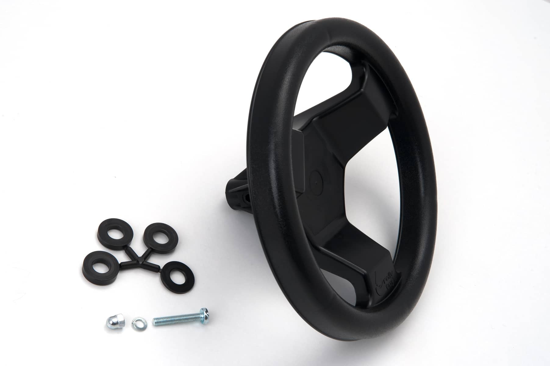 Rolly Toys verliert Lenkrad mit Schraube