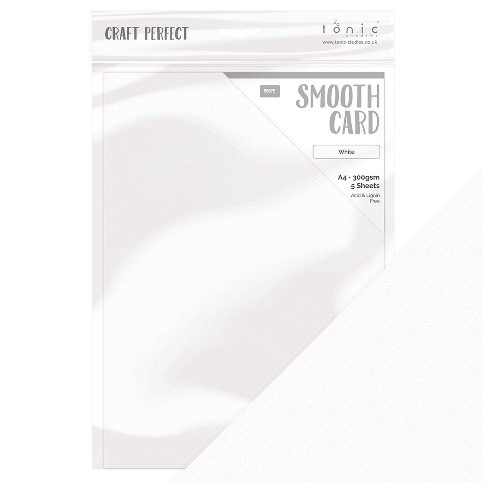 Craft perfect by tonic studios craft perfect • smooth card a4 300g white 5pcs