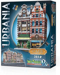 Wrebbit 3d puzzel urbania café - 285 stukjes - stadsleven.