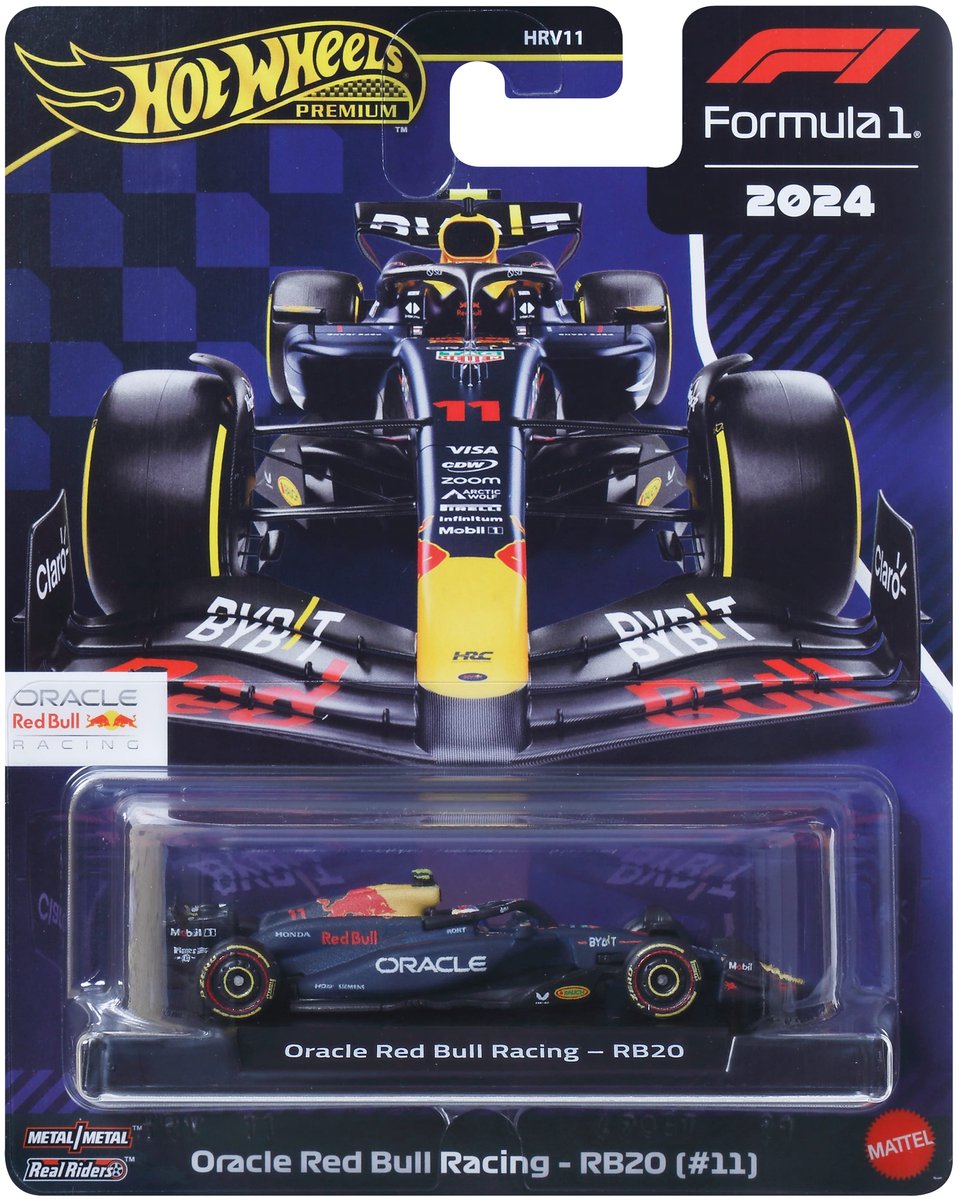 Hot wheels premium metalen formule 1 verzamelbaar speelgoed raceauto - sergio perez red bull