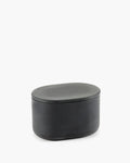 Serax - bertrand lejoly - cose - ovaal potje met deksel l - grijs - h 6,5cm