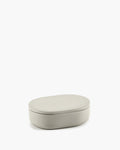 Serax - bertrand lejoly - cose - ovaal potje met deksel l - beige - h 6,5cm