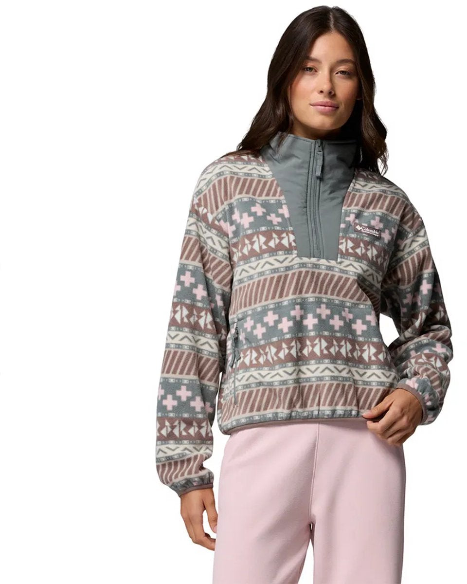 Columbia sequoia grove™ ii printed half zip iron wizard island l