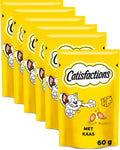 Catisfactions snacks - kattensnoepjes - kaas - 6x60g