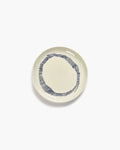 Serax - ottolenghi feast - bord s - wit blauw - 19 ø - 2 stuks