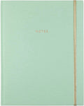 Eccolo notitieboek - bookcloth notes - lijn - ca. 20x25cm - ec-d506x