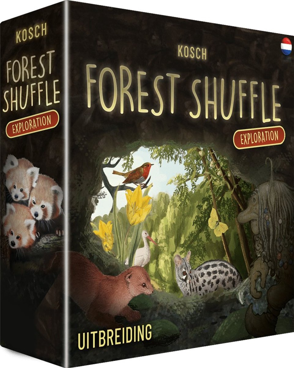 Lookout spiele spel - kaartspel - forest shuffle - uitbreiding - exploration - 2 tot 5 spelers - 10+