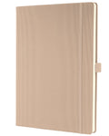 Sigel notitieboek conceptum pure a4 beige hardcover 194 pagina's 80 grams lijn