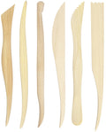 Creativ company gereedschapset modelleer 15 cm hout blank 6-delig