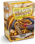 Dragonshield dragon shield – standard size card sleeves gold matte 100x