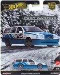 Hot wheels volvo 850 estate, auto, 3 jaar, metaal, kunststof, blauw, wit