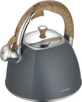 Klausberg kb-7501 fluitketel - 3l - rvs - alle warmtebronnen