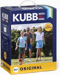 Kubb Original Rubberwood mit Red King