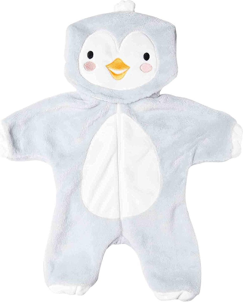 Heless Puppenoutfit, Pinguin-Strampler, 35-45 cm