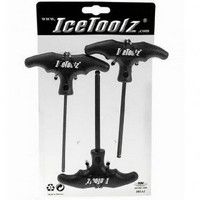 IceToolz T-Griff-Inbusschlüsselsatz 70ta – Inbusschlüssel 4, 5 und 6 mm