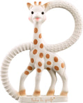 Sophie de giraf bijtring soft - baby speelgoed - kraamcadeau - babyshower cadeau - 100% natuurlijk rubber - in wit geschenkdoosje - vanaf 0 maanden - bruin beige