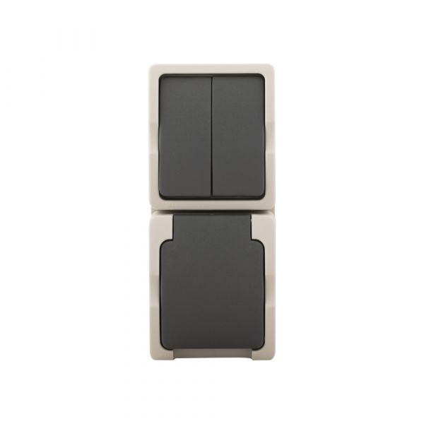 WCD-Serie Schalter +RA vertikal