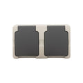 Ac stopcontt 2 x waterdicht