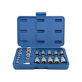 Torx-Steckschlüssel- und Bit-Set 1 4 + 3 8