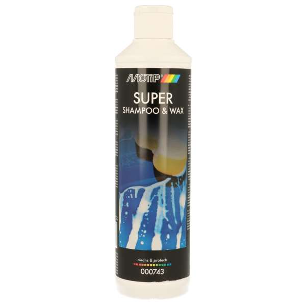 Auto shampoo and wax 500 ml. motip