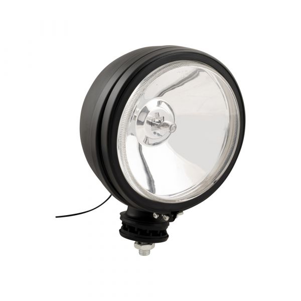 Trailergear koplamp zwart 150 mm.