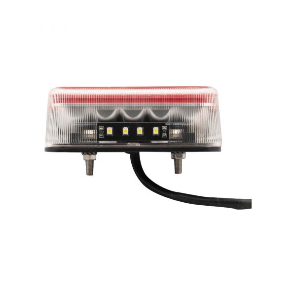 TRAILERGEAR Rücklicht 98x105mm. LED Weiß L=R
