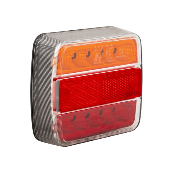 TRAILERGEAR Rücklicht 10x10cm. LED-Farbe