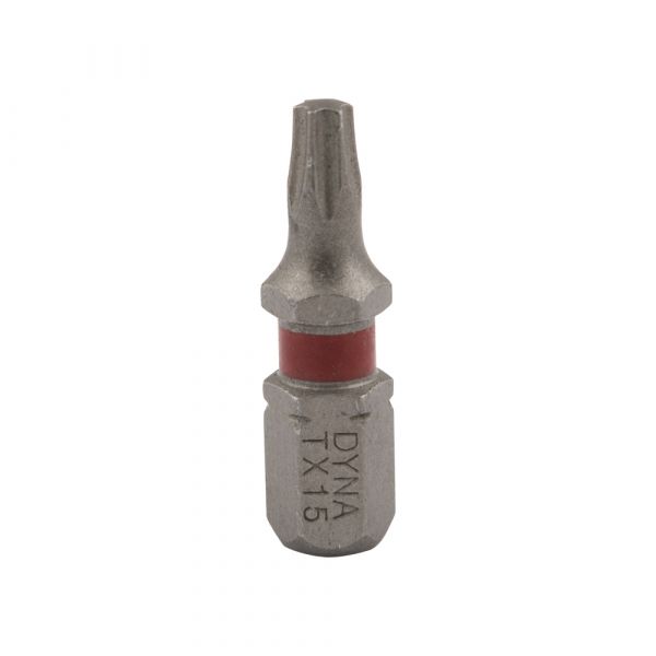 Schraubendreherbit 25 mm TX-15 rot 10x
