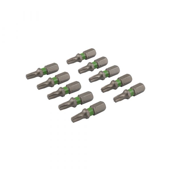 Dynaplus schroefbit 25 mm tx-20 groen 10x