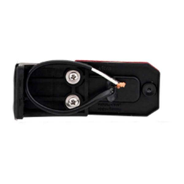 Breite Lampe Pendelleuchte rot lr