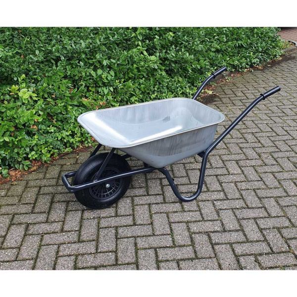 Schubkarren-verzinkter Behälter 85 Liter HQ