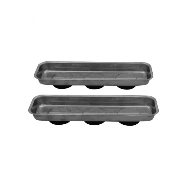 Magnetische Tabletts, 22,6 cm, 2 Stück