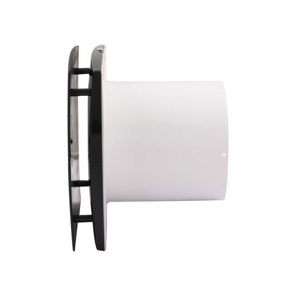 100-mm-Lüfter mit leisem Timer und Feuchtigkeitssensor, BLACK EDITION