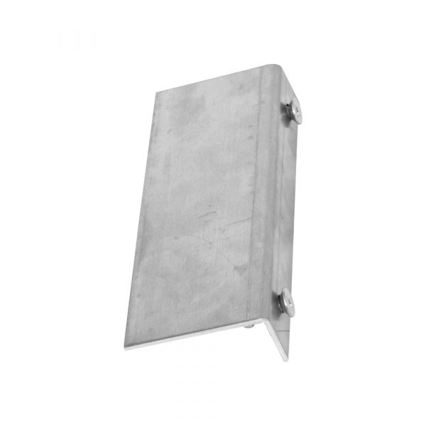 Laderampe aus leichtem Aluminium, 200 kg, 2 Meter.