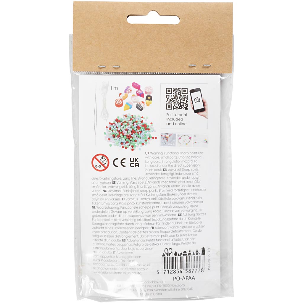 Creativ company mini hobbyset sieraden elastische armband en ring
