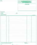 Exacompta leveringen | ft 21 x 18 cm | tripli (50 x 3 vel) | tweetalig (nl fr)