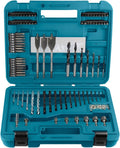 Makita 100-delig boor- en schroefbitset in koffer - d-47248