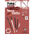 Clairefontaine • painton mixed media papier 250g a5 terracotta 20x