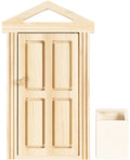Creativ company https: www.cchobby.nl deur-met-kroonlijst-en-brievenbus-h-5-5-18-cm-b-3-5-10-5-cm-1-doos