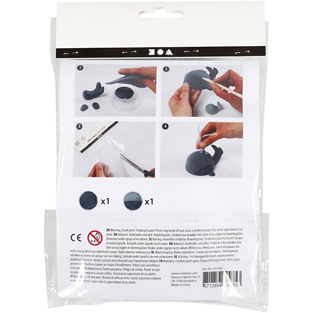 Creativ Company Mini Kreativset Wal mit Kalb