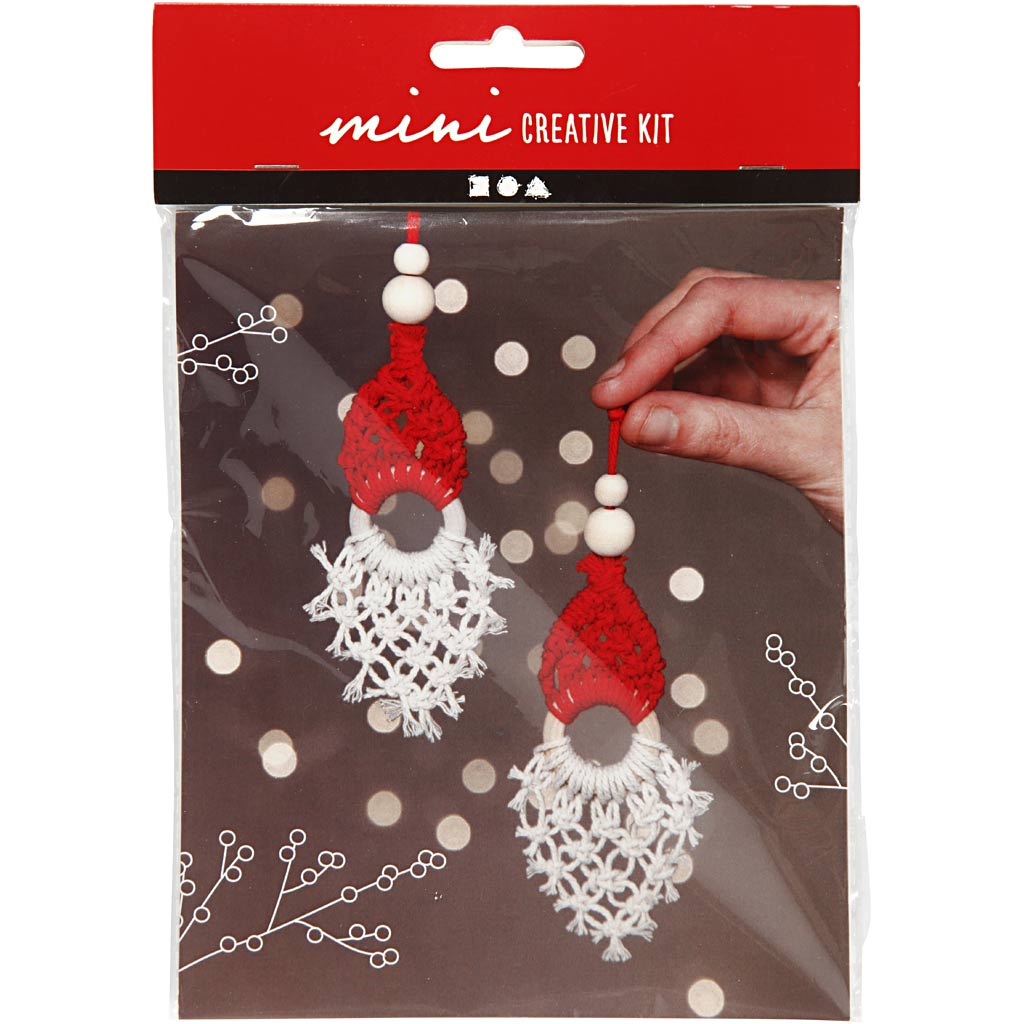 Creativ Company Mini-Kreativset-Aufhänger Weihnachtswichtel