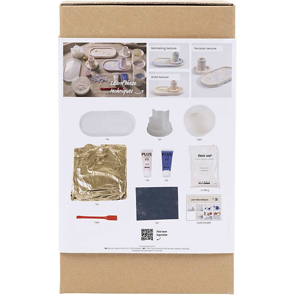 Creativ company starter hobbyset hars gieten kralen