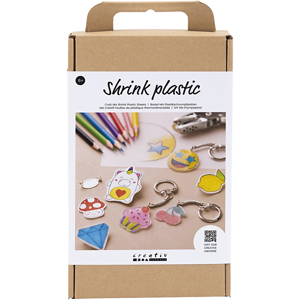 Creativ company http: www.cchobby.nl creatieve-box-krimpfolie-vellen-accessoires-1-doos