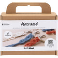 Creativ company mini hobbyset macrame sleutelhangers
