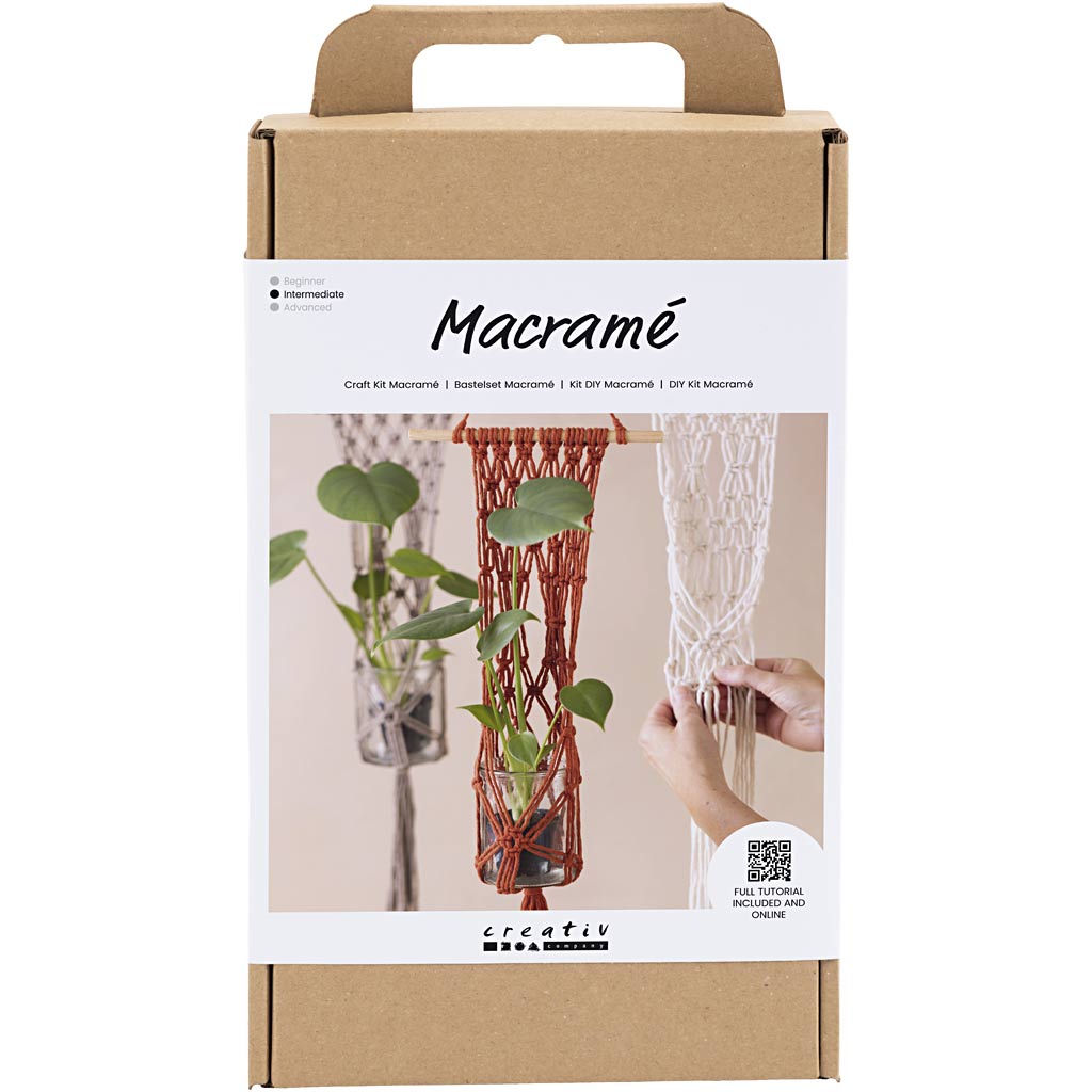 Creativ company hobbyset macrame bloemenhanger