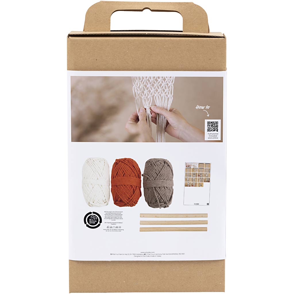 Creativ company hobbyset macrame bloemenhanger