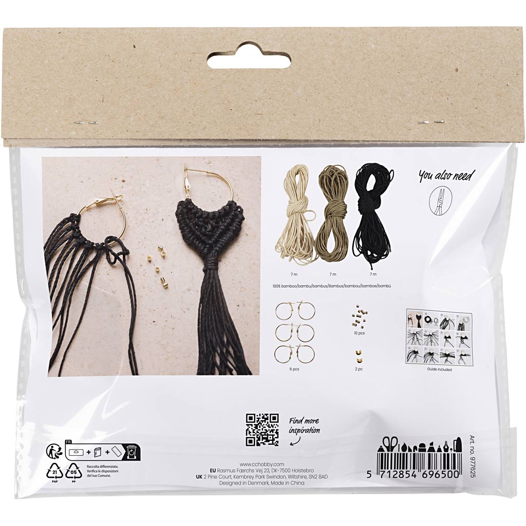 Creativ Company Mini-Makramee-Hobby-Set